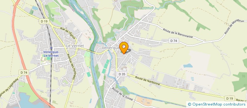 localisation de l'entreprise MONSIEUR MAXIME GRIGOLI à VENERQUE