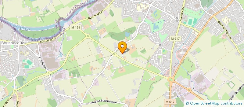 localisation de l'entreprise MONSIEUR MAXIME GRIMONPREZ  HALLUIN