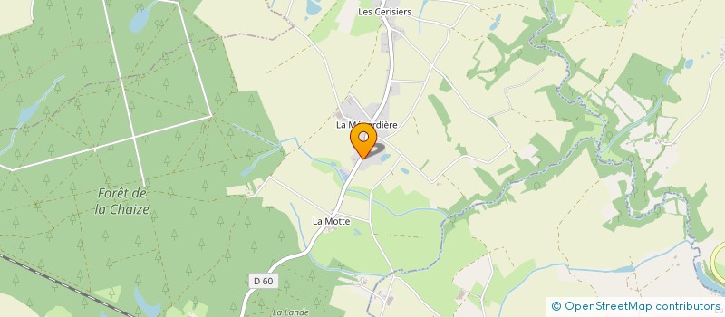 localisation de l'entreprise MONSIEUR MAXIME GRIT  FOUGERE