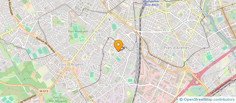 localisation de l'entreprise MONSIEUR MAXIME GROLET à MONTPELLIER