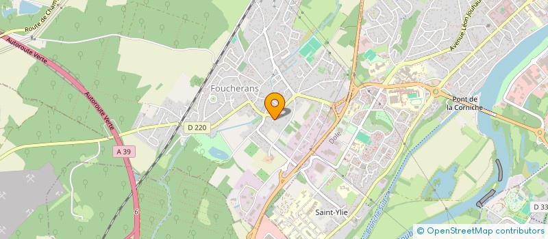 localisation de l'entreprise MONSIEUR MAXIME GROS  FOUCHERANS