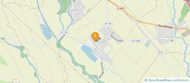 localisation de l'entreprise MONSIEUR MAXIME GROSJEAN  PLUVET