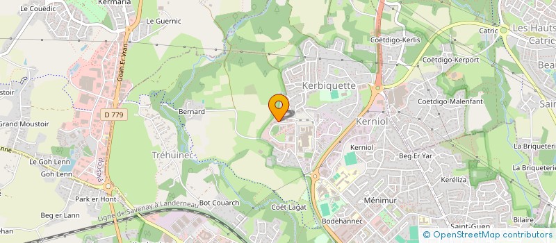 localisation de l'entreprise MONSIEUR MAXIME GUEDOU à VANNES
