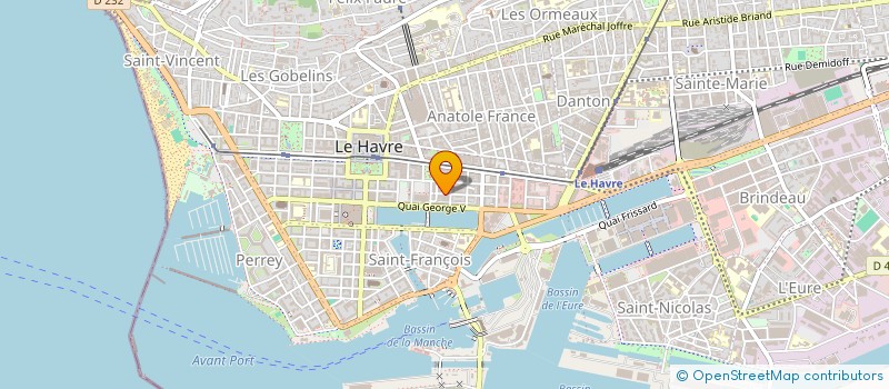 localisation de l'entreprise MONSIEUR MAXIME GUERRY  LE HAVRE