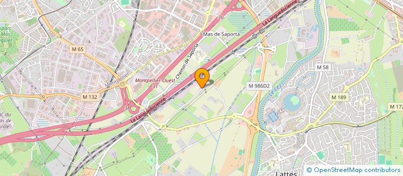 localisation de l'entreprise MONSIEUR MAXIME GUESTIN à LATTES