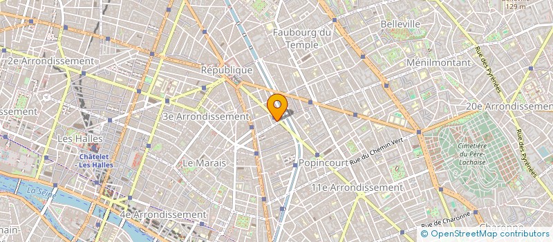 localisation de l'entreprise MONSIEUR MAXIME GUEZ  PARIS