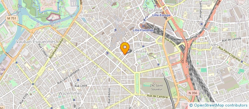 localisation de l'entreprise MONSIEUR MAXIME GUILLAUMET à LILLE