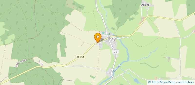 localisation de l'entreprise MONSIEUR MAXIME GUILLEBAUT  BONA