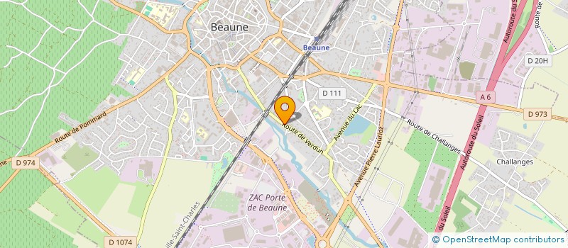 localisation de l'entreprise MONSIEUR MAXIME GUILLEMAUD à BEAUNE