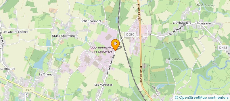 localisation de l'entreprise MONSIEUR MAXIME GUILLET à BRANGES