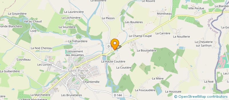 localisation de l'entreprise MONSIEUR MAXIME GUILLOCHON  SAINT-PIERRE-DES-NIDS