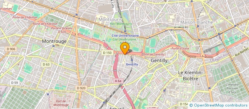 localisation de l'entreprise MONSIEUR MAXIME GUILLOREAU à GENTILLY