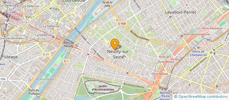 localisation de l'entreprise MONSIEUR MAXIME GUILLOU à NEUILLY-SUR-SEINE