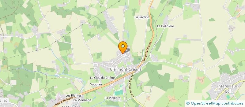 localisation de l'entreprise MONSIEUR MAXIME GUIMBRETEAU à BAZOUGES CRE SUR LOIR
