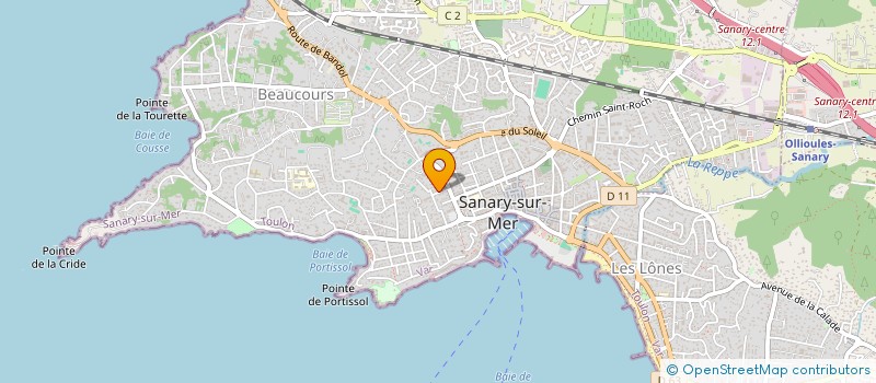 localisation de l'entreprise MONSIEUR MAXIME GUITTON  SANARY-SUR-MER