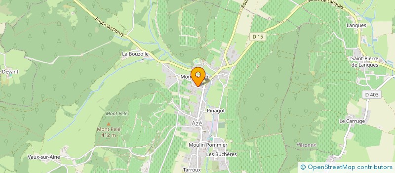 localisation de l'entreprise MONSIEUR MAXIME GUVEN  AZE