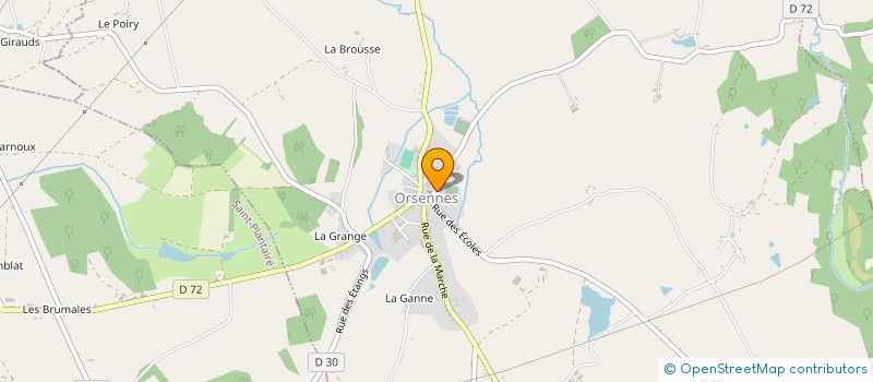 localisation de l'entreprise MONSIEUR MAXIME GUY à ORSENNES