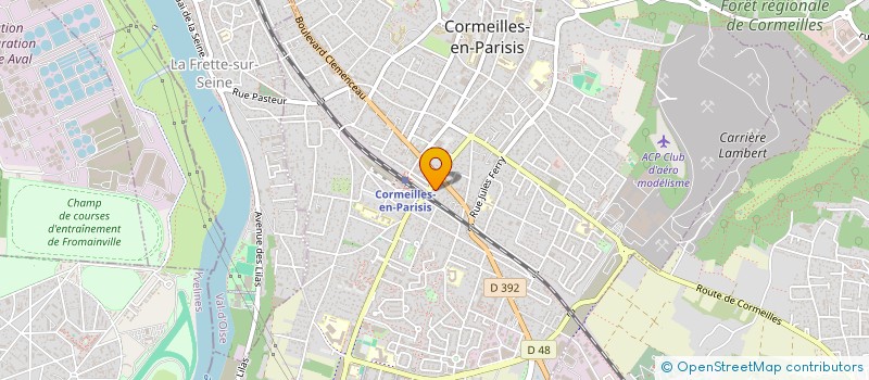 localisation de l'entreprise MONSIEUR MAXIME GUYOT  CORMEILLES-EN-PARISIS