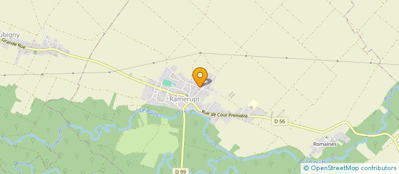 localisation de l'entreprise MONSIEUR MAXIME GUYOT  RAMERUPT