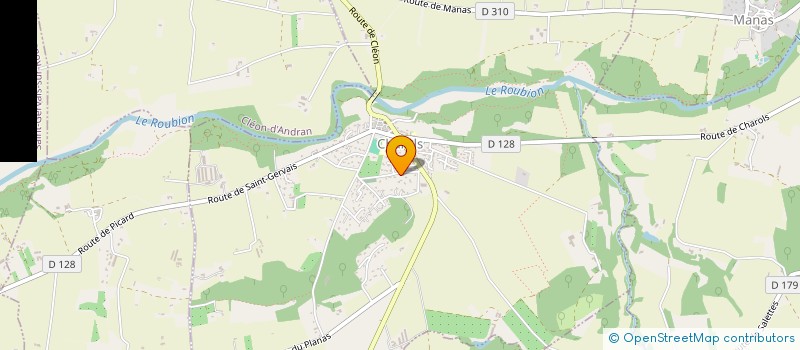 localisation de l'entreprise MONSIEUR MAXIME HAAS  CHAROLS