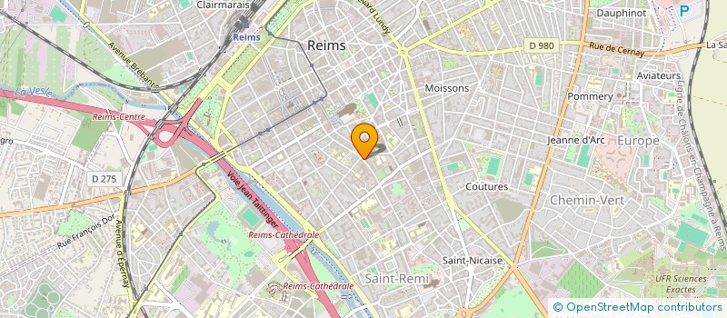 localisation de l'entreprise MONSIEUR MAXIME HAGEN  REIMS