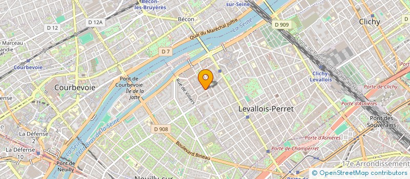 localisation de l'entreprise MONSIEUR MAXIME HAMONIC à LEVALLOIS-PERRET