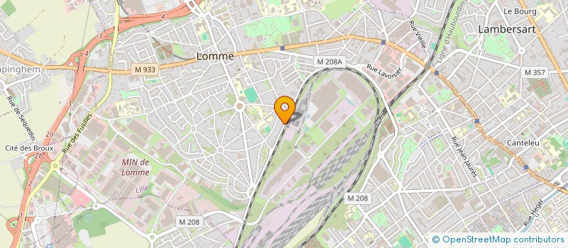 localisation de l'entreprise MONSIEUR MAXIME HANNECART  LILLE