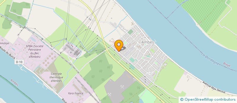 localisation de l'entreprise MONSIEUR MAXIME HANOU  AMBES