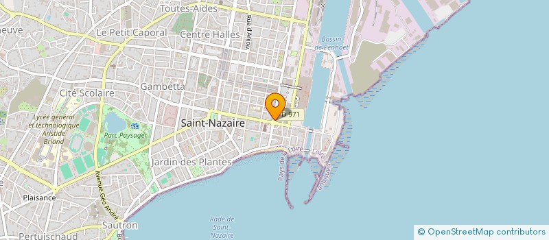 localisation de l'entreprise MONSIEUR MAXIME HARDUIN à SAINT-NAZAIRE