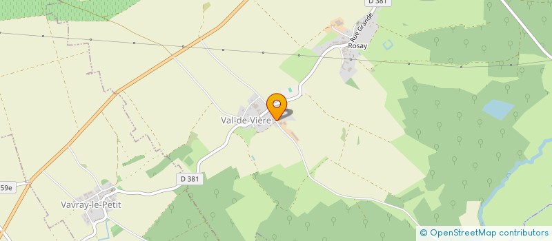 localisation de l'entreprise MONSIEUR MAXIME HARLAUT  VAL-DE-VIERE