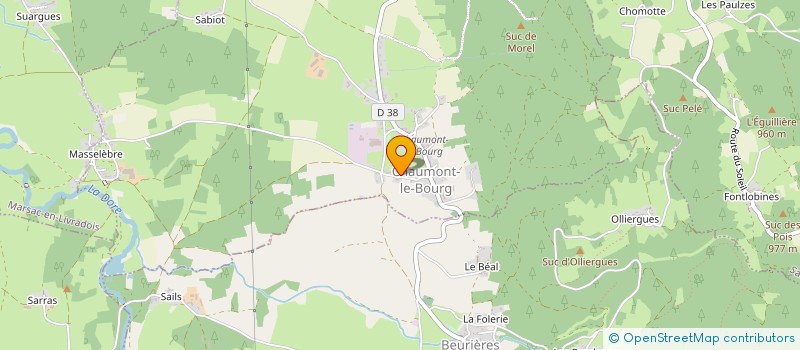 localisation de l'entreprise MONSIEUR MAXIME HARNOIS  CHAUMONT-LE-BOURG