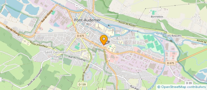 localisation de l'entreprise MONSIEUR MAXIME HAUCHECORNE à PONT-AUDEMER