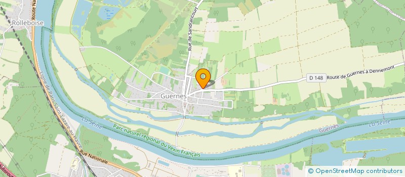 localisation de l'entreprise MONSIEUR MAXIME HAUETER  GUERNES