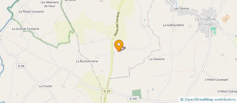 localisation de l'entreprise MONSIEUR MAXIME HAUPAIS à MONTREUIL-SUR-LOZON