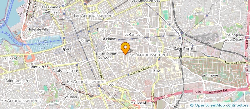 localisation de l'entreprise MONSIEUR MAXIME HEBERT  MARSEILLE