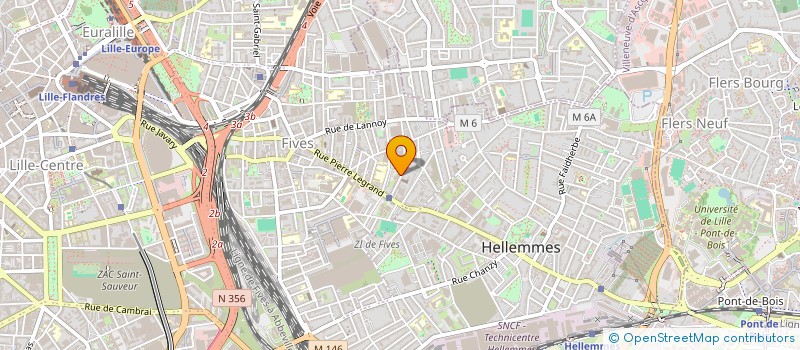 localisation de l'entreprise MONSIEUR MAXIME HEDIN à LILLE