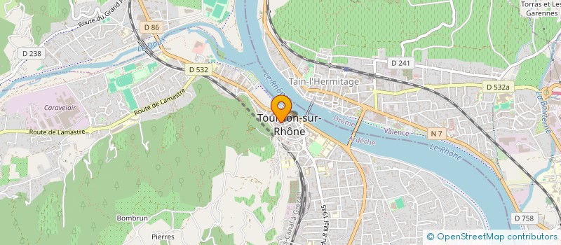 localisation de l'entreprise MONSIEUR MAXIME HEISSLER à TOURNON-SUR-RHONE