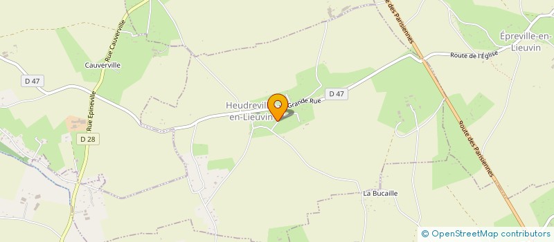 localisation de l'entreprise MONSIEUR MAXIME HELLOT  HEUDREVILLE-EN-LIEUVIN