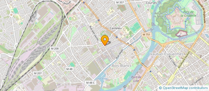 localisation de l'entreprise MONSIEUR MAXIME HENNION à LILLE