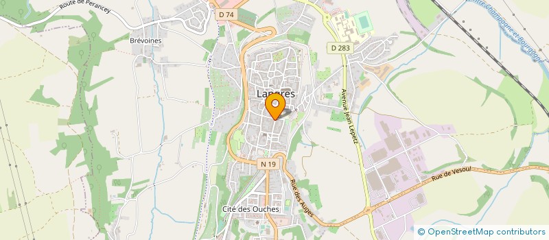 localisation de l'entreprise MONSIEUR MAXIME HENRY à LANGRES