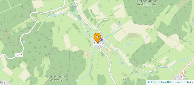 localisation de l'entreprise MONSIEUR MAXIME HENRY  AVILLERS