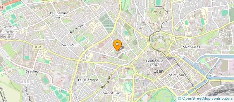 localisation de l'entreprise MONSIEUR MAXIME HERBERT à CAEN