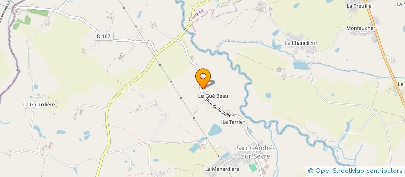 localisation de l'entreprise MONSIEUR MAXIME HERIEAU  SAINT-ANDRE-SUR-SEVRE