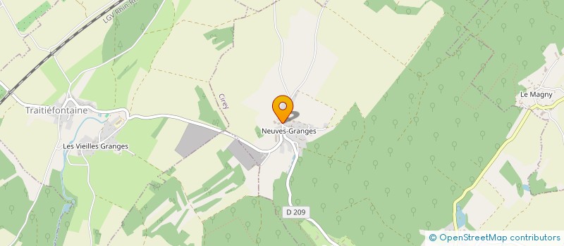 localisation de l'entreprise MONSIEUR MAXIME HERMANN  CIREY