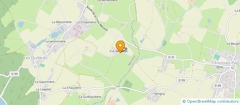 localisation de l'entreprise MONSIEUR MAXIME HERVE à MERVENT
