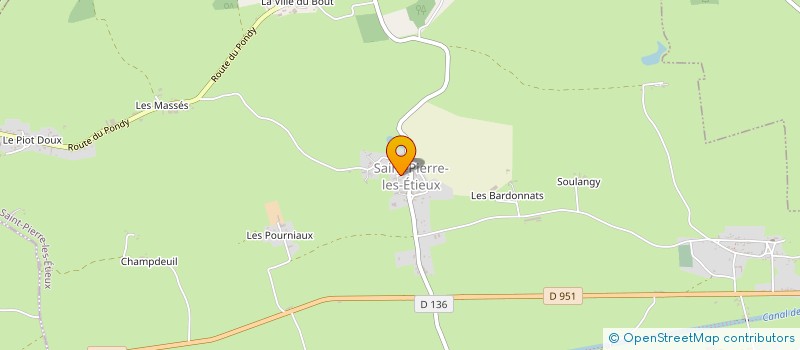 localisation de l'entreprise MONSIEUR MAXIME HEURTAUT  SAINT-PIERRE-LES-ETIEUX