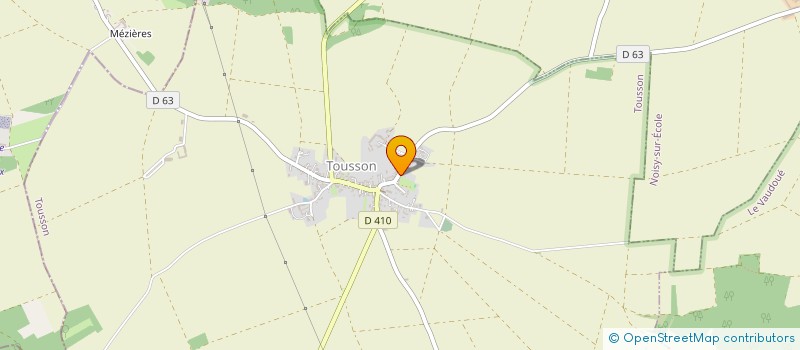 localisation de l'entreprise MONSIEUR MAXIME HIEST  TOUSSON