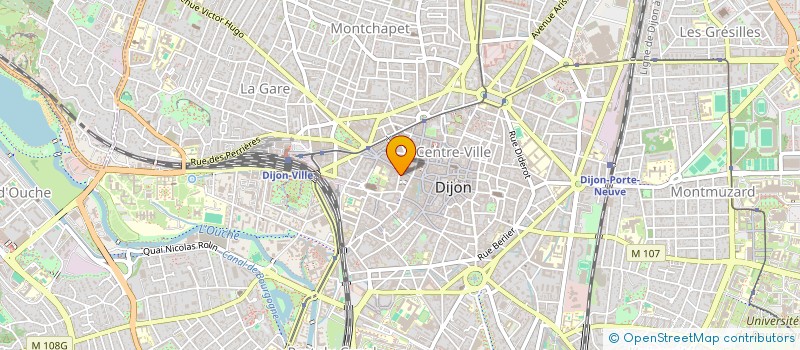 localisation de l'entreprise MONSIEUR MAXIME HINAULT à DIJON