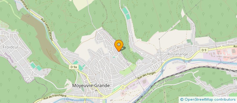 localisation de l'entreprise MONSIEUR MAXIME HOLSTEIN  MOYEUVRE-GRANDE