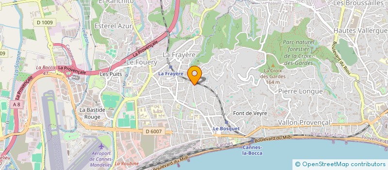 localisation de l'entreprise MONSIEUR MAXIME HORTH à CANNES